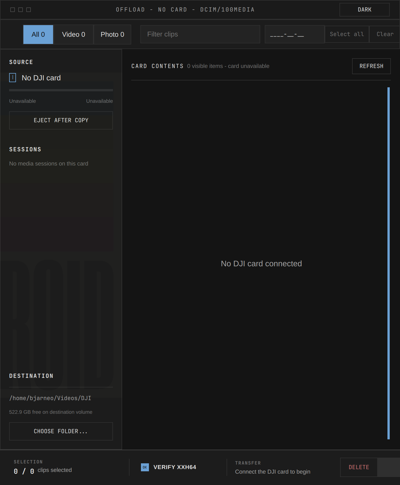 Dark mode